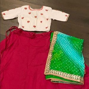 Indian Lahenga choli / chaniya choli / dress.